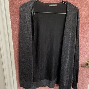 Suzy Shier Black Sparkle Cardigan